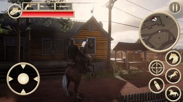 狂野西部生存射击游戏