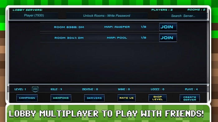 方块人射击僵尸游戏 方块人射击僵尸手机版下载