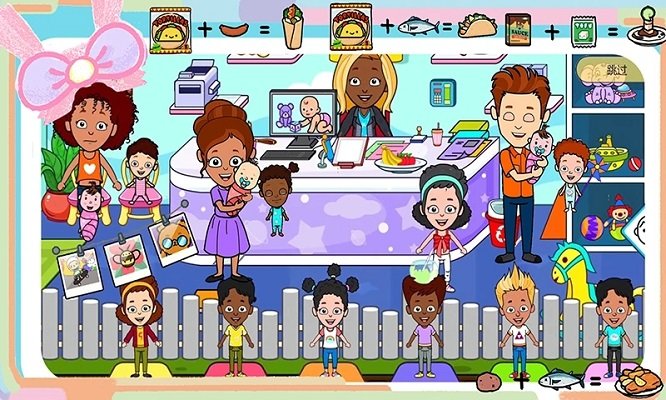 托卡小镇火车世界游戏