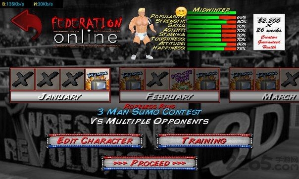 搞笑美式摔跤中文版