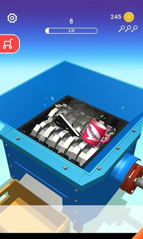 解压粉碎机手机游戏