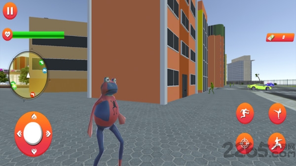 神奇蜘蛛青蛙英雄破解版