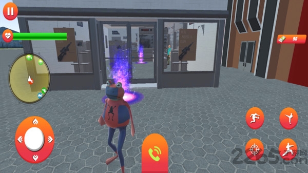 神奇蜘蛛青蛙英雄破解版