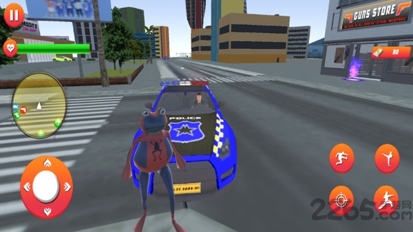 神奇蜘蛛青蛙英雄破解版