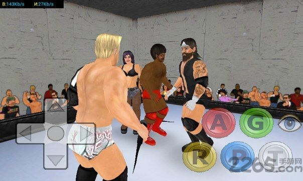 搞笑美式摔跤中文版