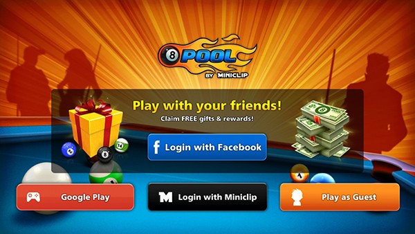 8球台球游戏(8 ball pool)