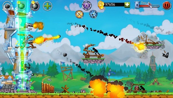 火柴人之守卫城堡2新的战役中文版(The Catapult 2)