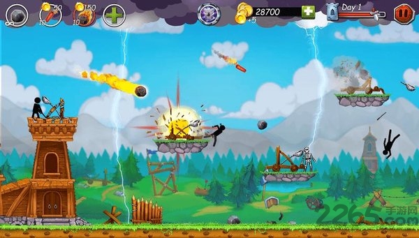 火柴人之守卫城堡2手游