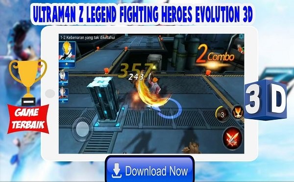 奥特曼格斗z字英雄手机版(ultrafighter z heroes 3d)