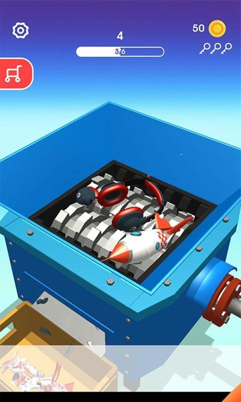 解压粉碎机手机游戏