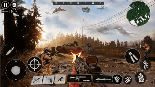 跳伞吃鸡战场最新版