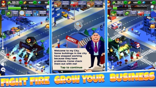 消防救援空闲大亨游戏(fire rescue idle tycoon)