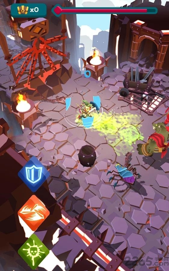 城堡抢翻天手游最新版(Mighty Quest Rogue Palace)