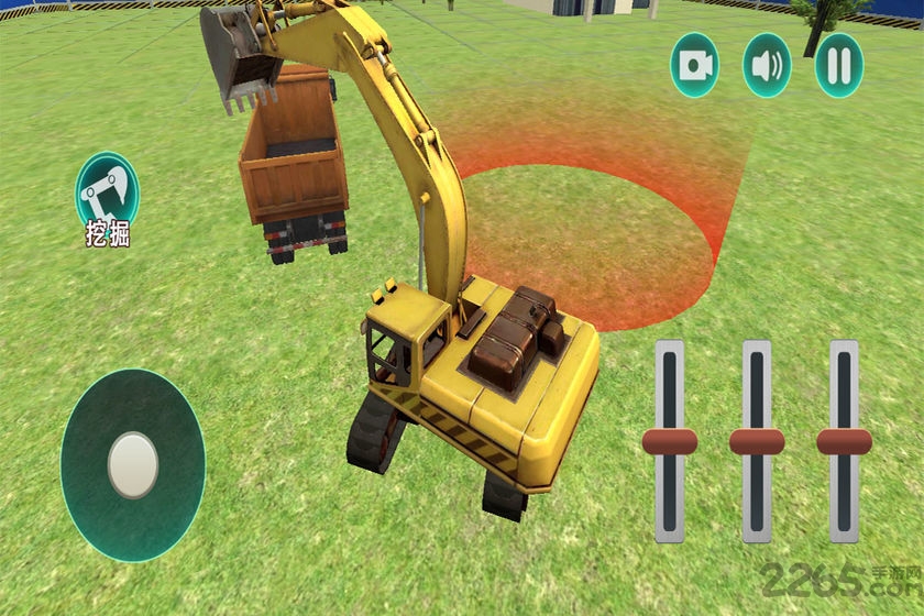 3d挖掘机建造模拟游戏