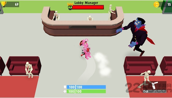 办公椅打僵尸破解版 办公椅打僵尸无限金币版下载