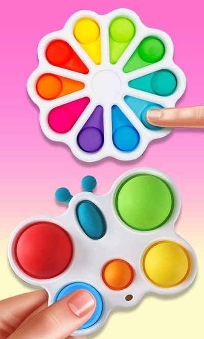 减压泡泡玩具游戏