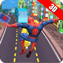 地铁蜘蛛冲3d手机版(subway spider rush 3d)