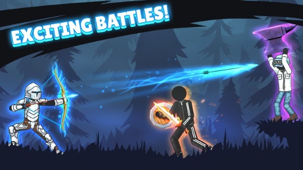 弓箭手英雄火柴人的战争游戏