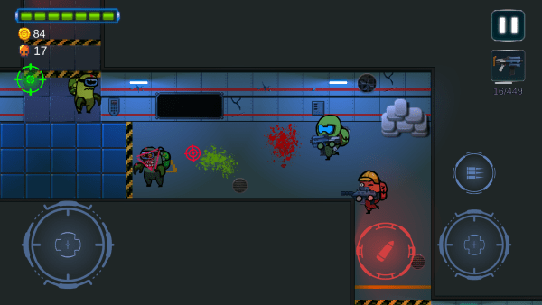 太空飞船打僵尸游戏