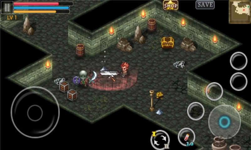 黄金之剑无限宝石中文版 黄金之剑汉化无限钻石下载