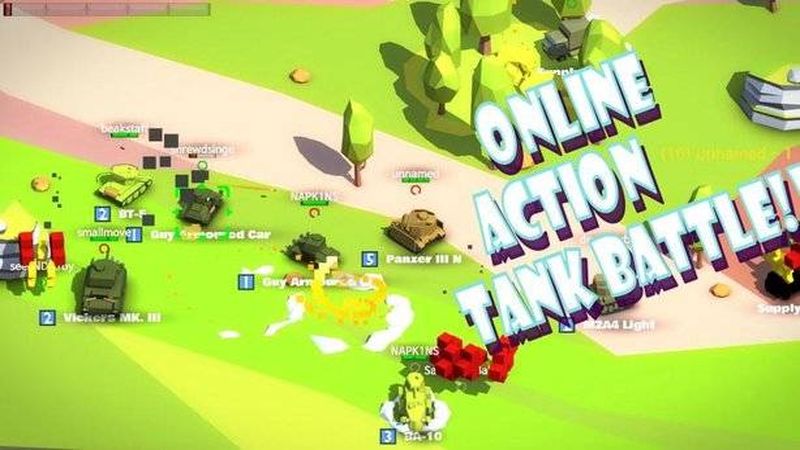 模拟坦克战争解锁版(IronBlaster)