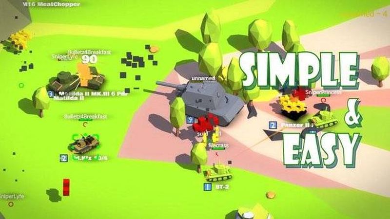 模拟坦克战争解锁版(IronBlaster)