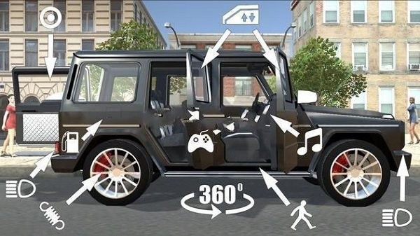 模拟奔驰房车游戏