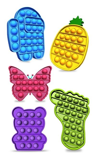 减压泡泡玩具游戏