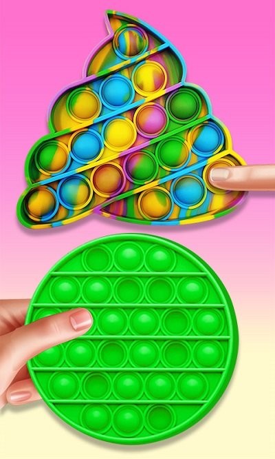 减压泡泡玩具游戏