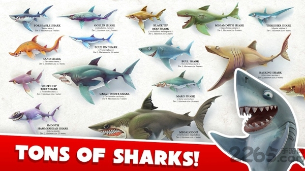 饥饿鲨世界3D中文版 饥饿鲨世界3d手机版