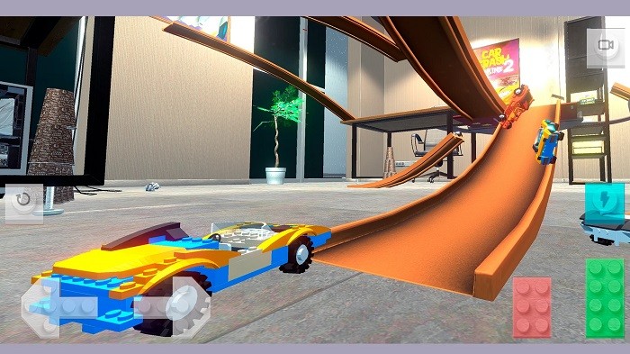 积木车辆碰撞2游戏