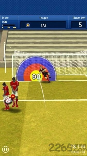 手指足球任意球手机版