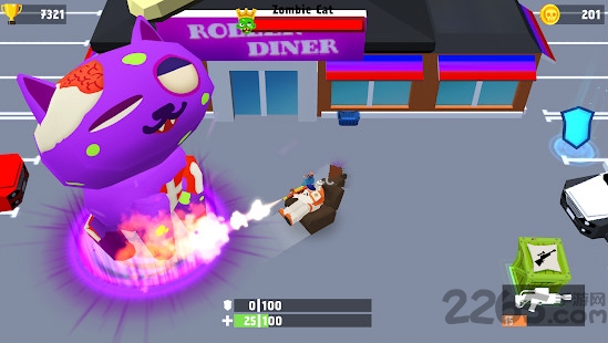 办公椅打僵尸破解版