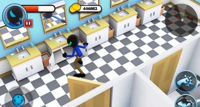 火柴人高校逃脱记内购破解版