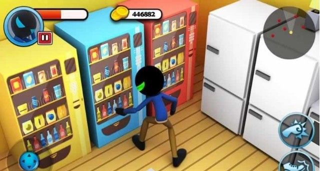 火柴人高校逃脱记汉化破解版