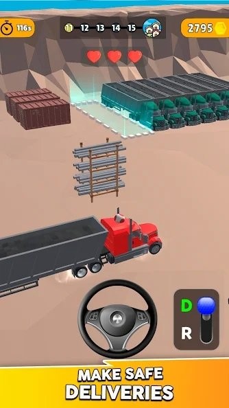 货车停车场最新版(cargo truck parking)