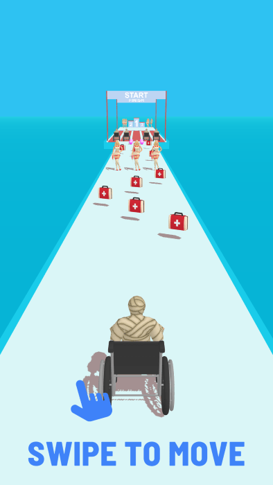 疯狂病人冲刺游戏