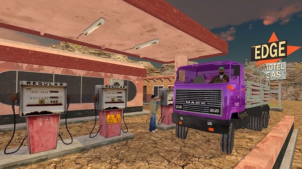 越野载货车模拟游戏