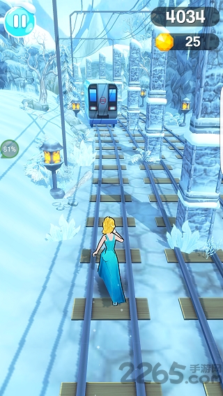 冰女王地铁跑酷中文版