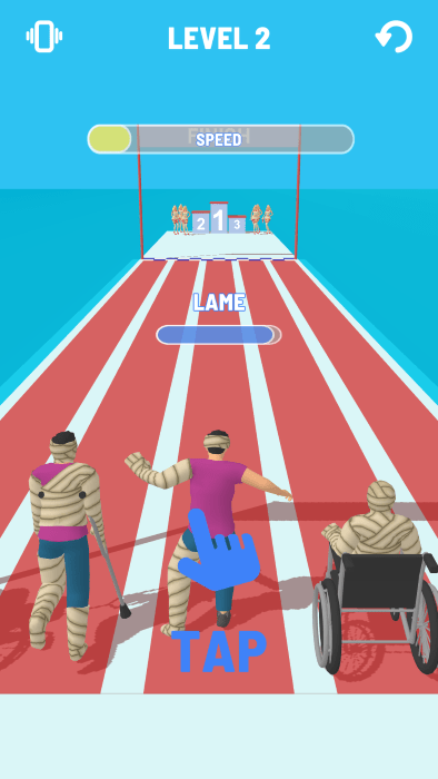 疯狂病人冲刺游戏