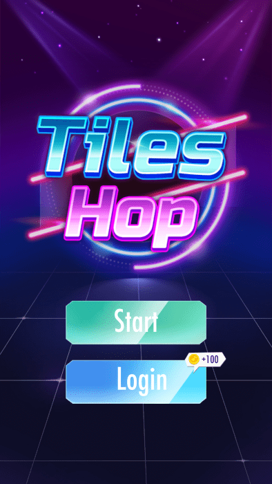 音乐砖块跳跃游戏