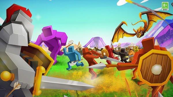 火柴人决战像素世界游戏