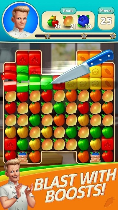 大师级厨师爆炸(chef blast)游戏