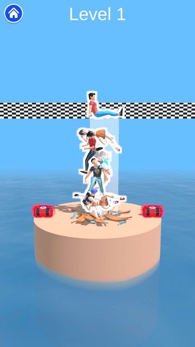 按图叠罗汉小游戏(pattern stack 3d)