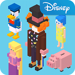 迪士尼天天过马路无限金币版