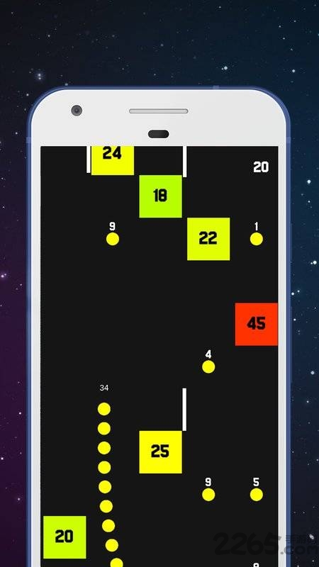 数字滑行方块游戏
