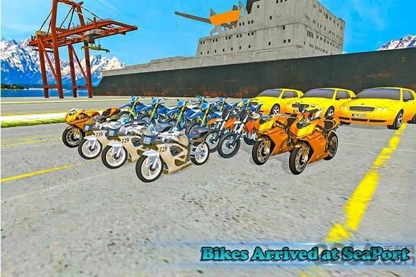 自行车运输卡车司机手机游戏