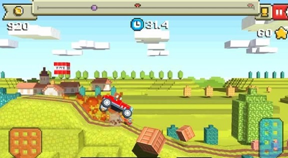 像素小赛车无限金币生命版