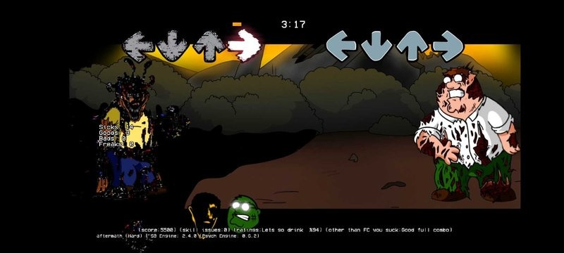 周五夜放克错误化恶搞之家劫后余生模组(friday night funkin)