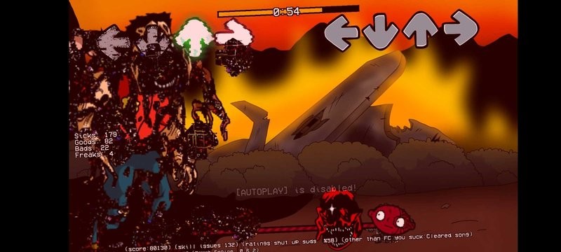 周五夜放克错误化恶搞之家劫后余生模组(friday night funkin)